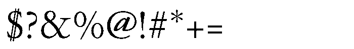 Seimei Kana R Font OTHER CHARS