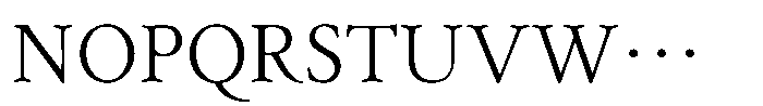 Seimei Kana R Font UPPERCASE