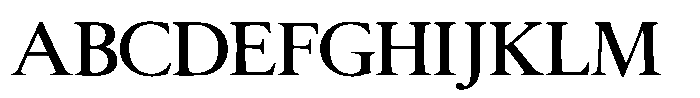 Seimin Kana Classic OT B Font UPPERCASE