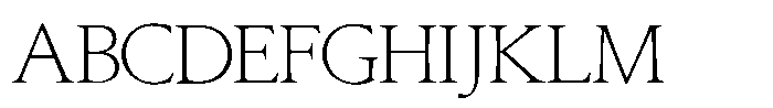 Seimin Kana Classic OT EL Font UPPERCASE