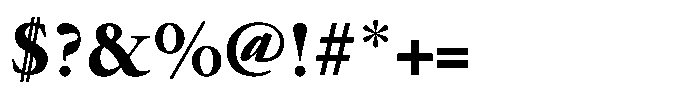 Seimin Kana Classic OT H Font OTHER CHARS