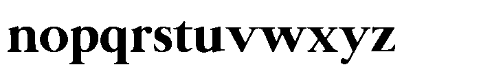 Seimin Kana Classic OT H Font LOWERCASE