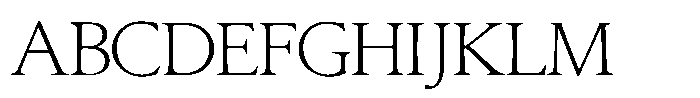 Seimin Kana Classic OT L Font UPPERCASE