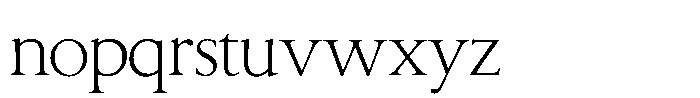 Seimin Kana Classic OT L Font LOWERCASE