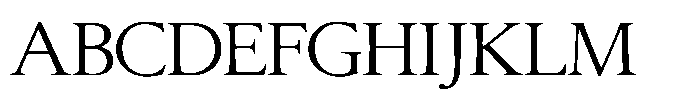 Seimin Kana Classic OT M Font UPPERCASE