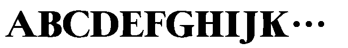 Seimin Kana Classic OT U Font UPPERCASE