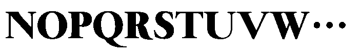 Seimin Kana Classic OT U Font UPPERCASE