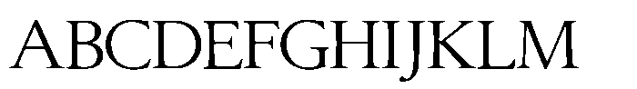 Seimin Kana Old Font UPPERCASE