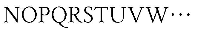 Seiryu Kana R Font UPPERCASE