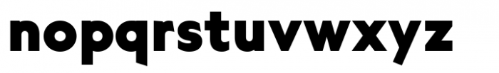 Seitu Black Font LOWERCASE