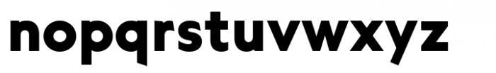 Seitu Extra Bold Font LOWERCASE