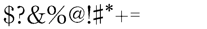 Seiwa Min Kyara Std Light Font OTHER CHARS