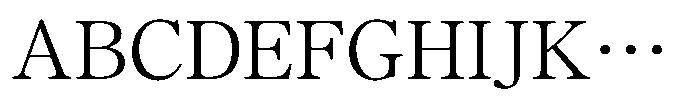 Seiwa Min Wayou Std Light Font UPPERCASE