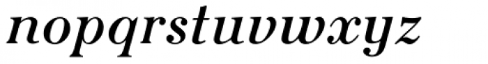 Seizieme Pro Italic Font LOWERCASE