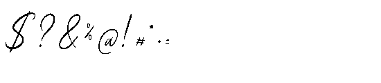 Sekar Wangi Regular Font OTHER CHARS