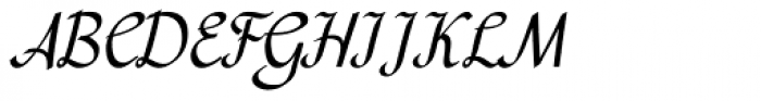 Sekhmet Italic Font UPPERCASE