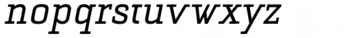 Selektor Slab Italic Font LOWERCASE
