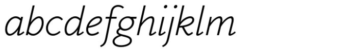 Selene Book Light Italic FONT