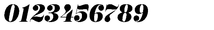 Selestin Black Italic Font OTHER CHARS