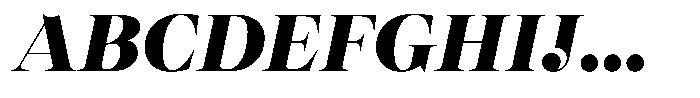 Selestin Black Italic Font UPPERCASE
