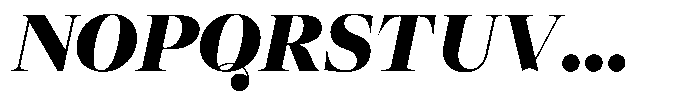 Selestin Black Italic Font UPPERCASE
