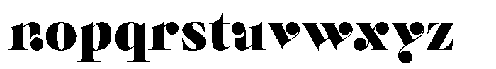 Selestin Black Font LOWERCASE