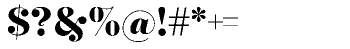 Selestin Bold Font OTHER CHARS