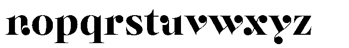 Selestin Bold Font LOWERCASE