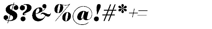 Selestin Extra Bold Italic Font OTHER CHARS