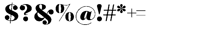 Selestin Extra Bold Font OTHER CHARS
