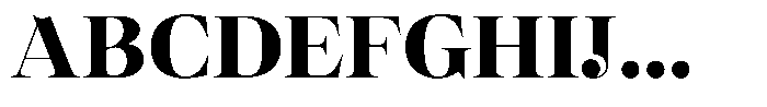 Selestin Extra Bold Font UPPERCASE