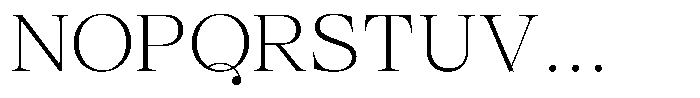 Selestin Extra Light Font UPPERCASE