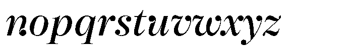 Selestin Italic Font LOWERCASE