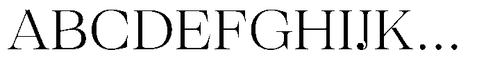 Selestin Light Font UPPERCASE