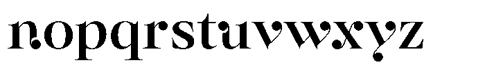 Selestin Medium Font LOWERCASE