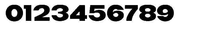 Selfinty Black Expanded Font OTHER CHARS