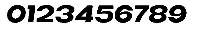 Selfinty Extra Bold Expanded Slanted Font OTHER CHARS