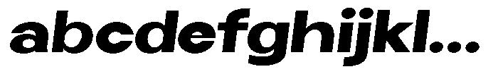 Selfinty Extra Bold Expanded Slanted FONT