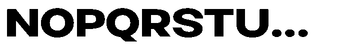 Selfinty Extra Bold Expanded Font UPPERCASE