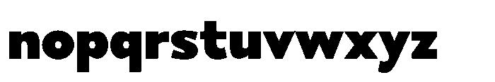 Selfion Black Font LOWERCASE