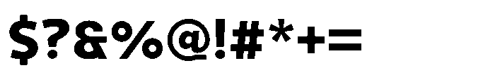 Selfion Bold Font OTHER CHARS