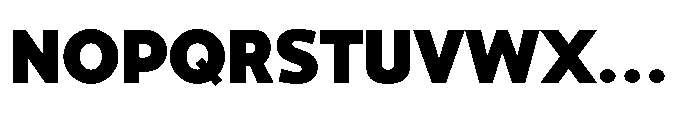 Selfion Extrabold Font UPPERCASE