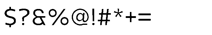 Selfion Light Font OTHER CHARS
