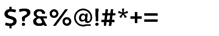 Selfion Medium Font OTHER CHARS