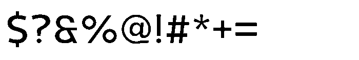 Selfion Regular Font OTHER CHARS