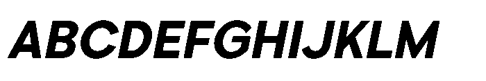 Selfion Semi Bold Italic Font UPPERCASE