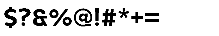 Selfion Semibold Font OTHER CHARS