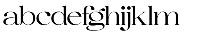 Selino Regular Font LOWERCASE