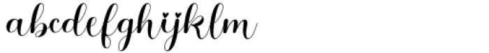Sella Mella Italic Font LOWERCASE