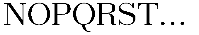 Selmora Expanded Font UPPERCASE